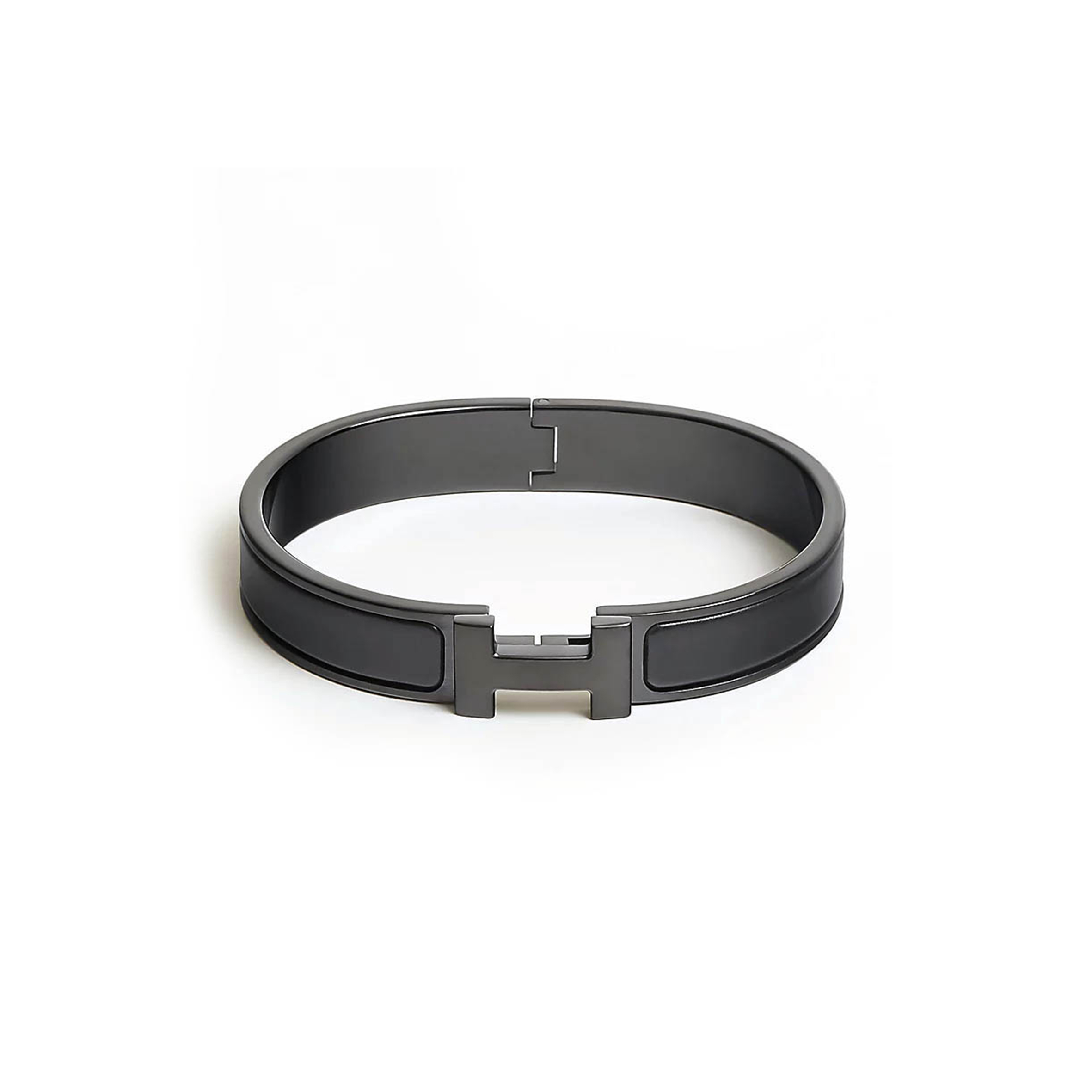 H**mes clic hh so black bracelet h703203fk01t4